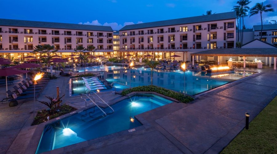 Sheraton Kauai Coconut Beach New Negative Edge Pool