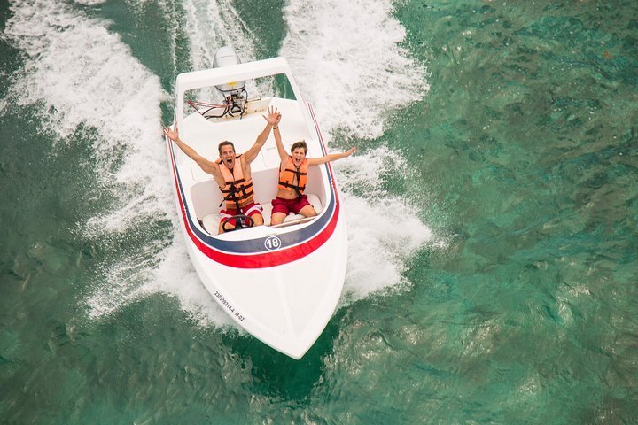 atv speed boat tour cancun