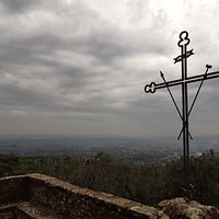 veduta panoramica dal portico della chiesa