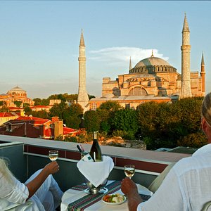 Hagia Sophia view by 5th floor rooms