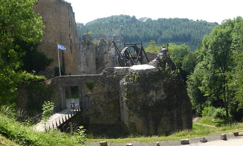ingang ruine