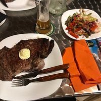 Perfektes Entrecote.