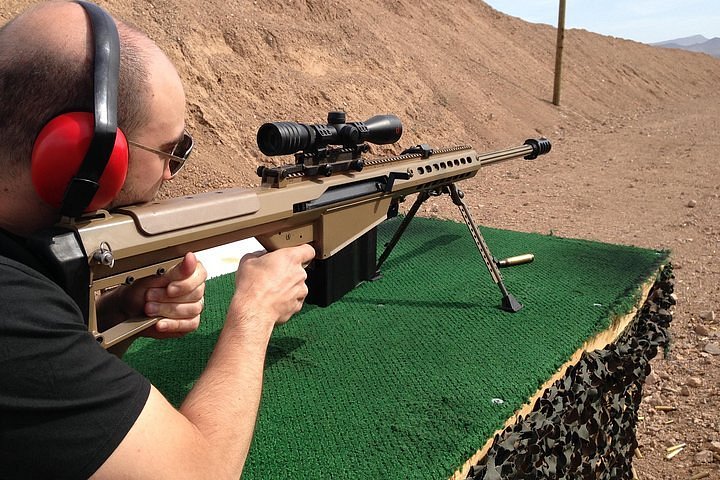 Shoot A Sniper Rifle  Bullets and Burgers Las Vegas