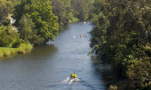 View from Yarra bridge