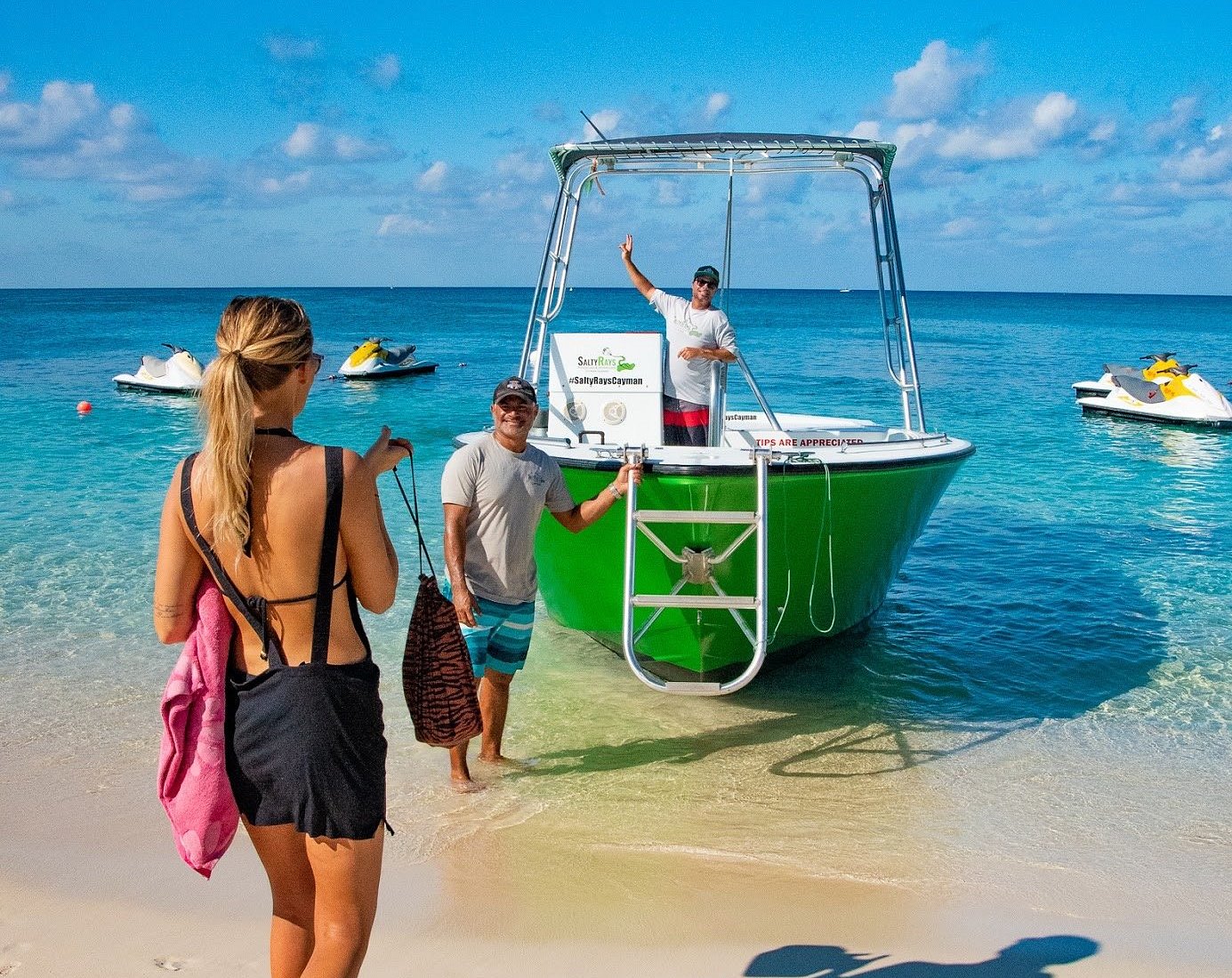 salty rays parasailing grand cayman tours