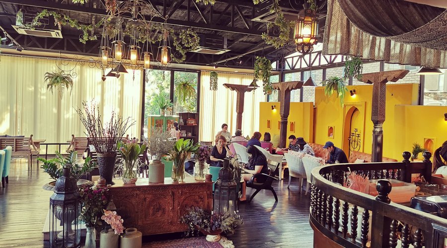 Indoor Seating Area (2019)
with air conditioning