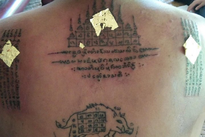 Ajarn Aut Master of Sak Yant Thai Tattoo