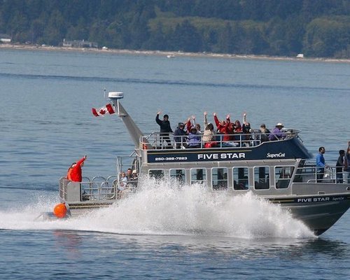 Whale Watching Tour Menu on the Island Explorer 5