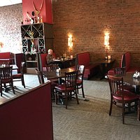Roomy dining area