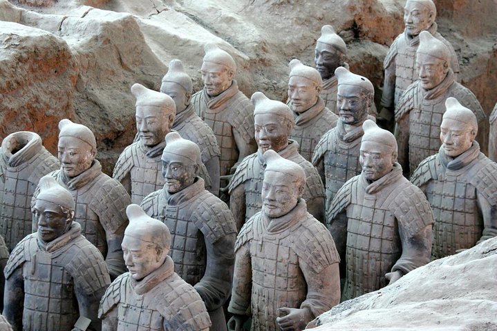 専門店では 中国前漢長安未央宮残瓦(箱付き) 工芸品 - 工芸品