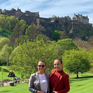 Edimburgo, de Calton Hill, de Uma viagem pela Grã-Bretanha empreendida  entre os anos de 1814 e 1825, publicada em 1829