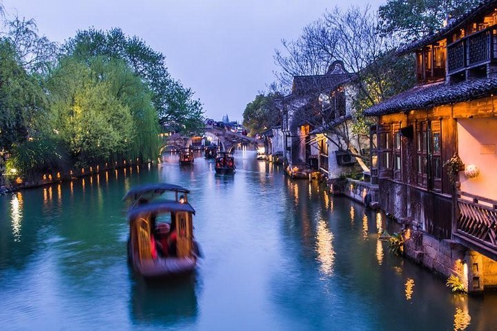 2024 Zhujiajiao Water Town and Shanghai City Private Day Tour