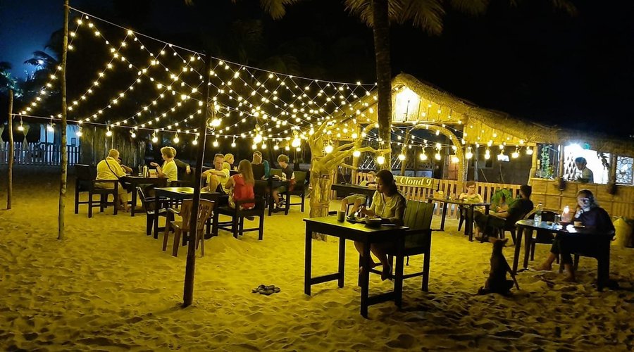 The night view