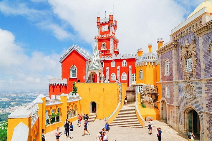 A Colorful Tour of Pena Palace in Sintra, Portugal - Booze, Food, Travel