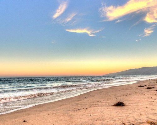 Zuma Beach At Sunset Malibu, Ca Jigsaw Puzzle