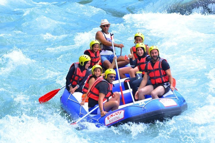 Rafting e aventura de safári de jipe no Koprulu Canyon