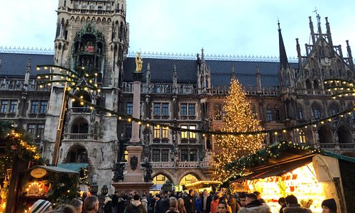 Scene with Christmas markets is spectacular. 