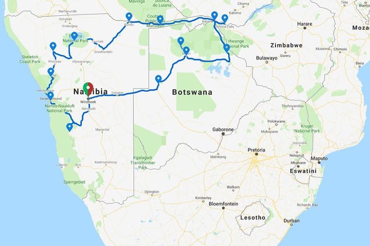 2024 Windhoek 20 Days Namibia Botswana And Victoria Falls   Caption 