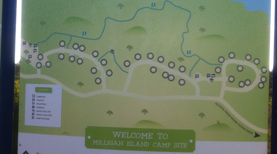 Map of site.
