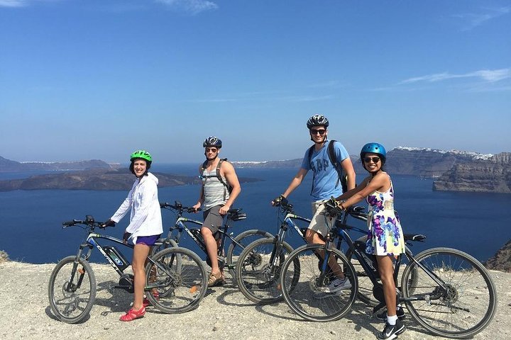 2023 Santorini Tour on Electric Bike provided by Eco Bike Santorini