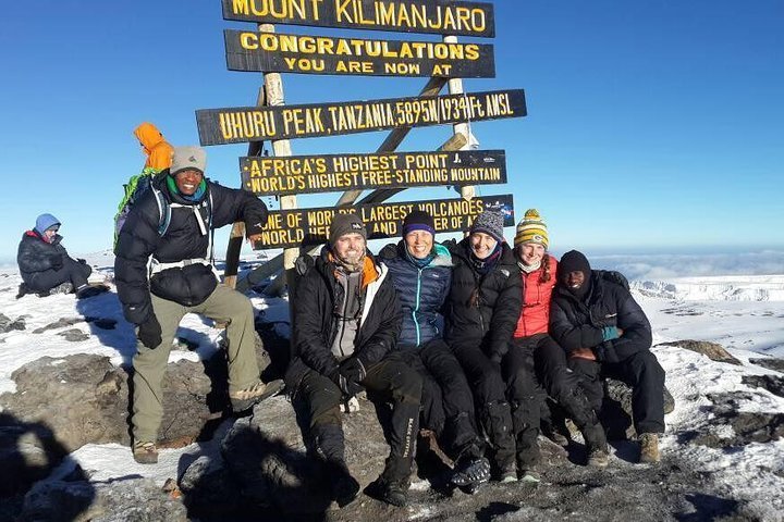 2023 Kilimanjaro climbing 8 day Lemosho route