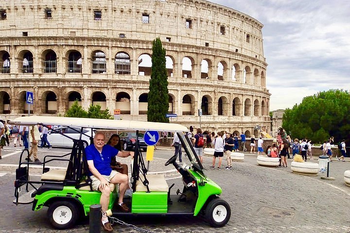 cheapest golf cart tour rome