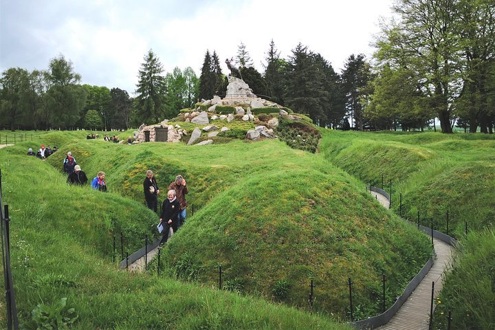 2024 WW1 Somme Battlefield Thiepval Beaumont Hamel Day trip