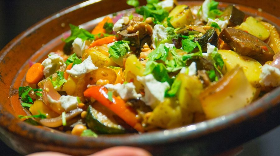 Vegetarische tajine
