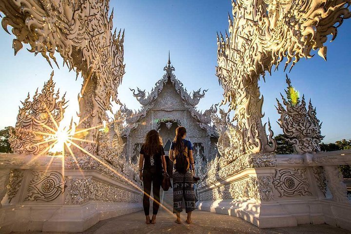 2024 (Chiang Mai) Chiang Rai One Day: Hot Spring,White Temple, Golden ...