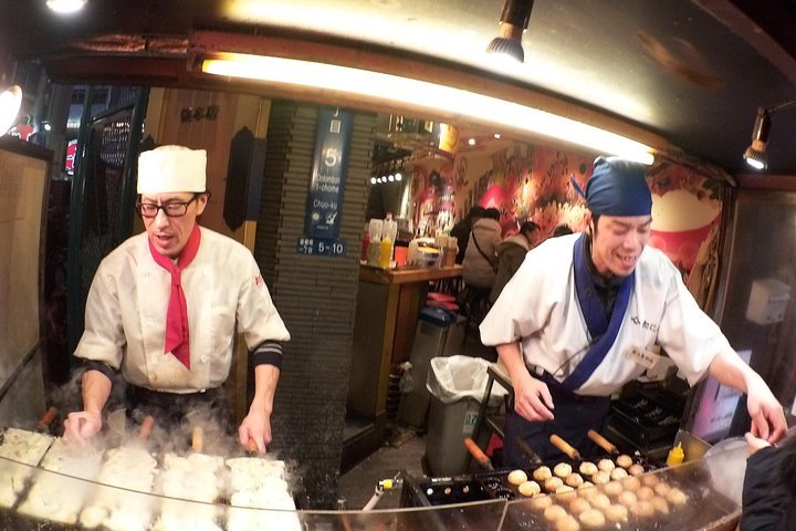 2024 Osaka Evening Street Food Hopping Tour In Downtown Osaka   Caption 