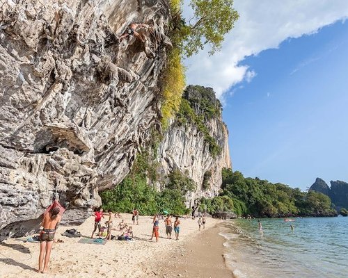 Exploring and Rock Climbing Railay Bay