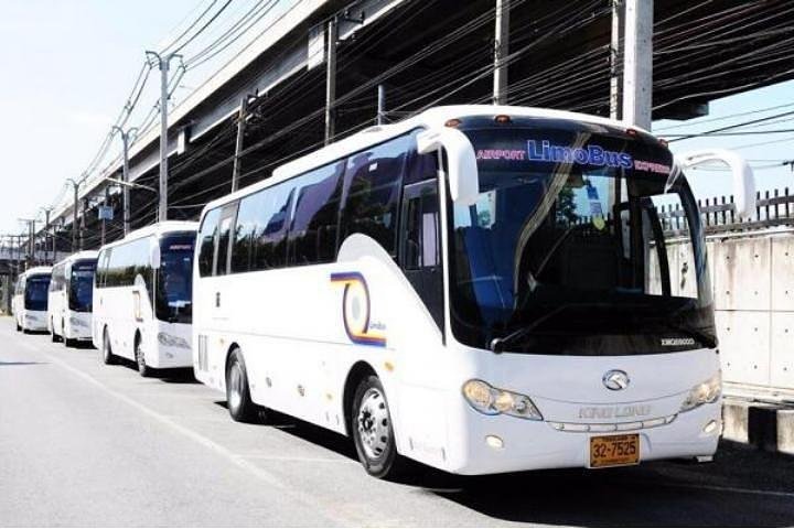 2023 Limobus: Bangkok Don Mueang Airport: Shuttle Bus to Bangkok