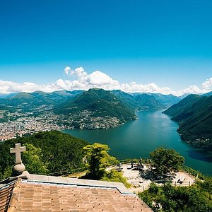 Lugano, Switzerland. 29th Nov, 2020. General view of Monte Bré