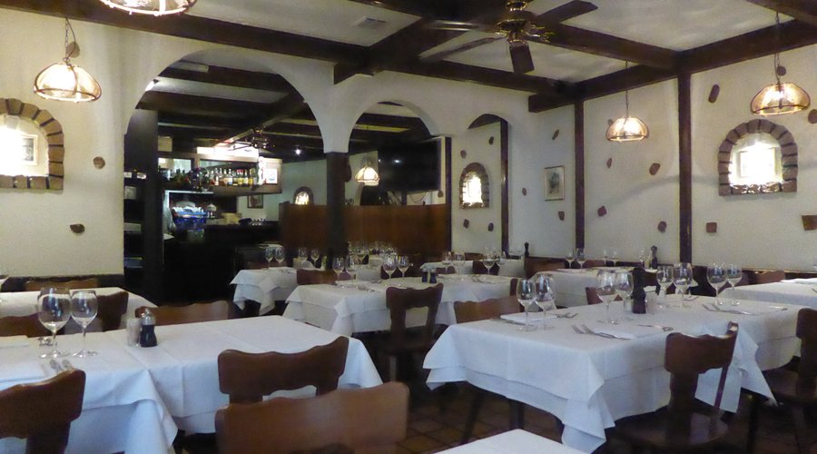 Das Innenleben des Restaurant Madrid.