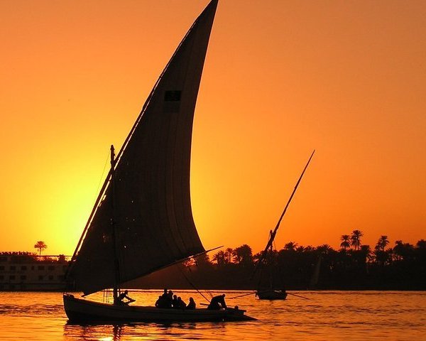 Sunset Felucca Ride on The Nile in Luxor | Egypt