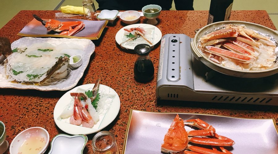 越前ガニ料理
