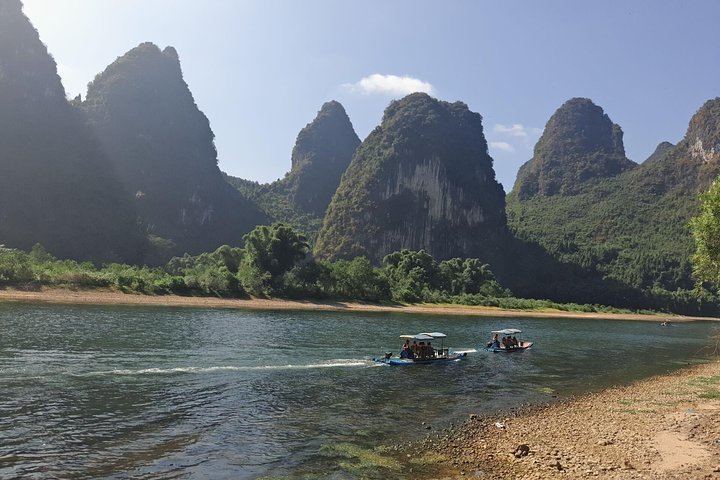 2024 (Guilin) Daxu Ancient Town & Li River Bamboo boat &Xianggong Hill ...