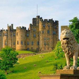 Bamburgh Castle: The Real Bebbanburg of The Last Kingdom. Drone Tour -  Compilation - Trips On Couch 