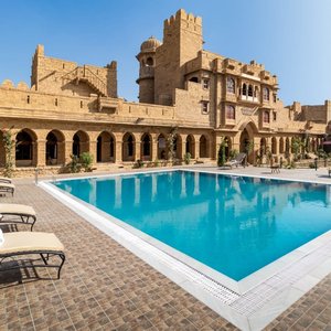 Pool Facade Day