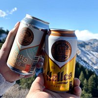 Our Cafe Con Leche Coffee Stout and our year round Helles Lager