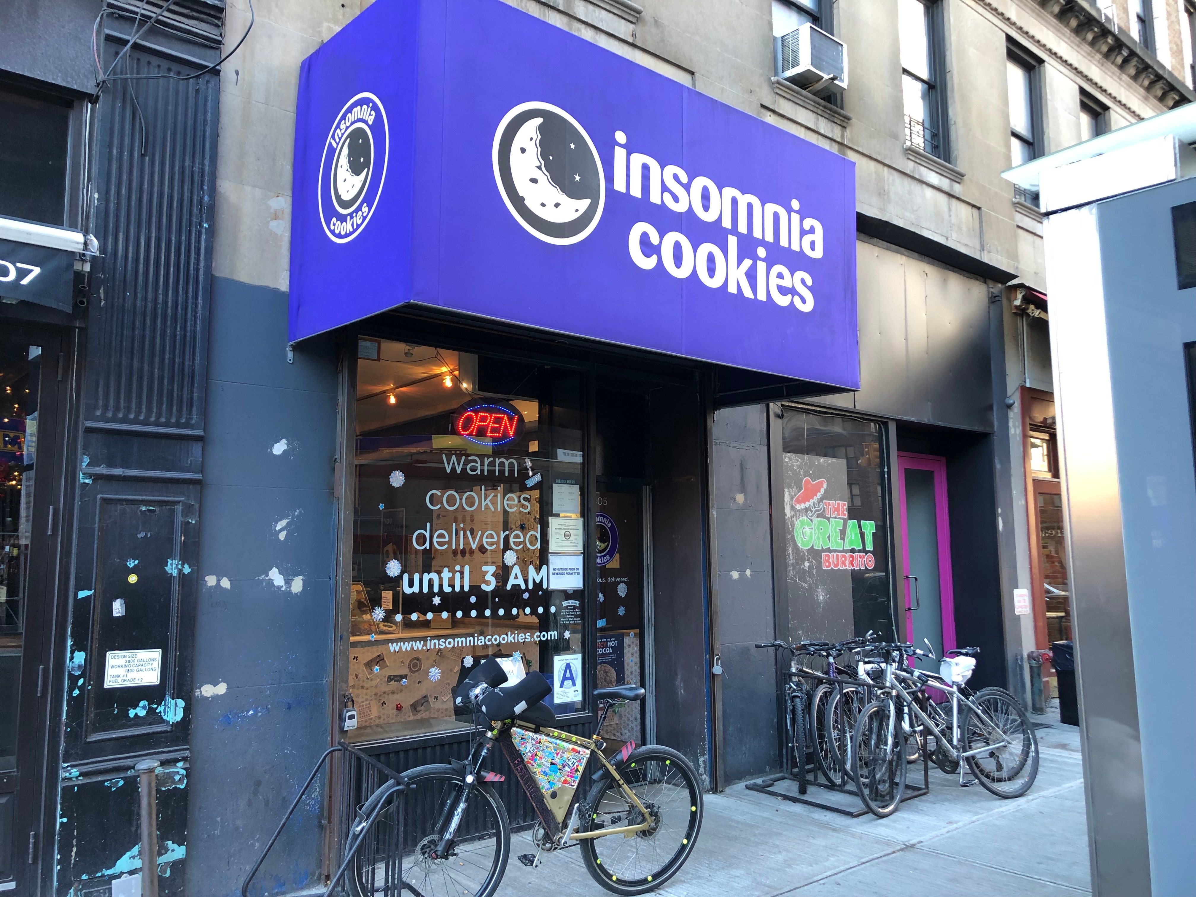 Insomnia Cookies New York City 405 Amsterdam Ave Upper West Side Menu Prices Tripadvisor