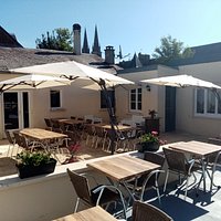 Terrasse privative de 50 places