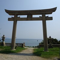 海に向かって