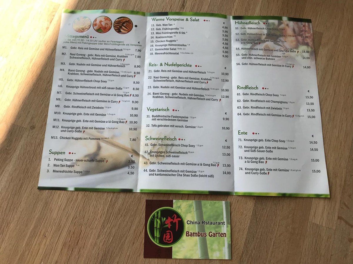 BAMBUS GARTEN, Bremen Restaurant Bewertungen, Telefonnummer & Fotos
