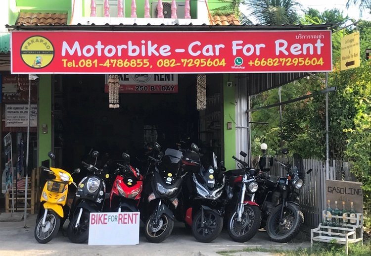 Motorbike for rent Jomtien