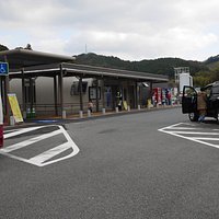 上り車線の伊佐パーキングエリア