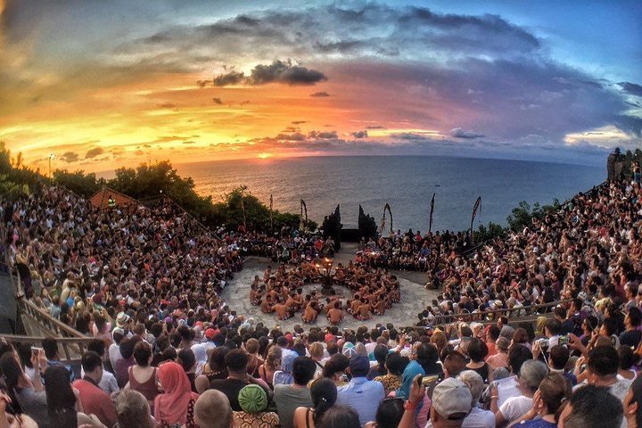 2024 (Pecatu) Incredible Uluwatu Temple Sunset & Kecak Fire Dance