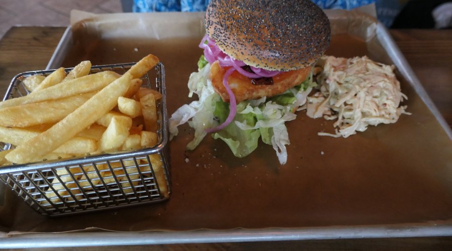 Chickpea burger