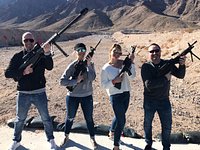 4 Gun Vegas Desert Shooting Adventure with Lunch from Las Vegas 2023