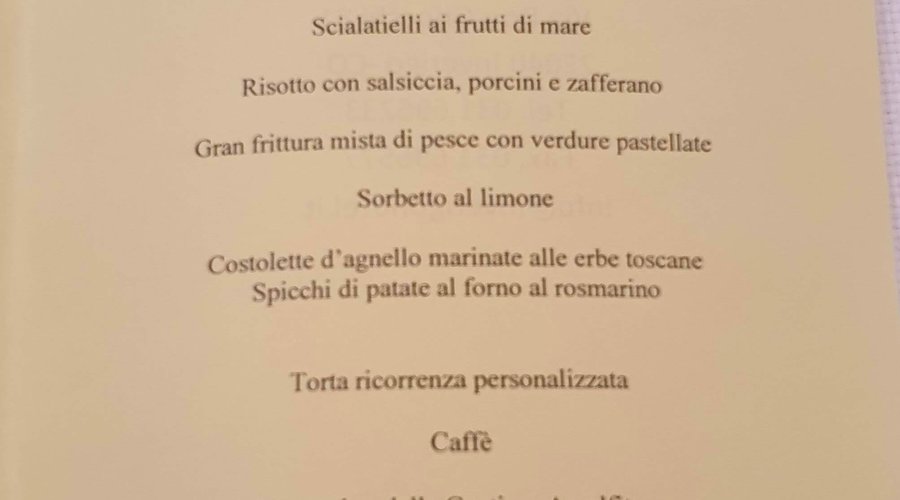 Menù